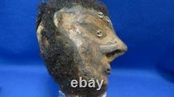 Vintage Yamok/Latmul Tribe Papua New Guinea Effigy Head Bone Dagger c 1946