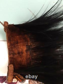 Vintage mid century Shell and feather headdress papua new guinea