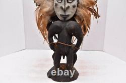 Vintage tribal figure ancestor statue sepik carving papua new guinea oceanic art