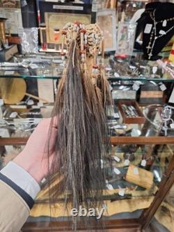 Vtg Papua New Guinea Cassowary Bird Bone Traditional Ceremonial Dagger Asmat