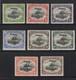 WC1 35296 BRITISH COL. PAPUA NEW GUINEA. Very rare 1906 set. Sc. 11-18. MH-MLH