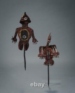 WOVEN TOTEM FIGURE, Abelam, prince Alexander Mountains, Papua New Guinea
