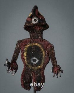 WOVEN TOTEM FIGURE, Abelam, prince Alexander Mountains, Papua New Guinea