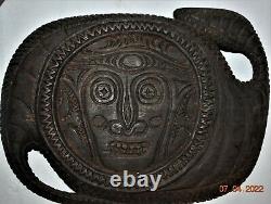 WOW! Hdwd. PAPUA NEW GUINEA CROC BOWL 15 PROV 1900S