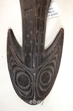 Wombum Village Middle Sepik Sacred Hook withAncestor Face, Papua New Guinea, 26