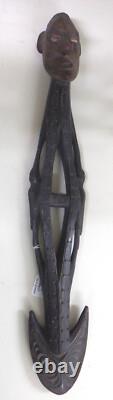 Wombum Village Middle Sepik Sacred Hook withAncestor Face, Papua New Guinea, 26