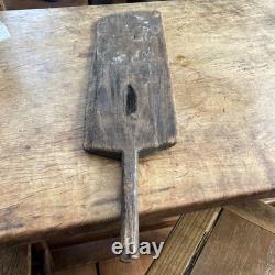 Wonderful Vintage Sepik River New Guinea Hand Carved House Board /Mask 1960's