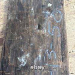 Wonderful Vintage Sepik River New Guinea Hand Carved House Board /Mask 1960's