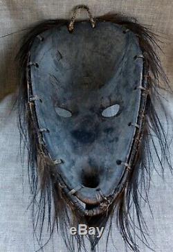 Wood Ancestor Spirit Mask Sepik Papua New Guinea