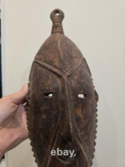 Wooden Tribal Mask Wall Hanging Papua New Guinea