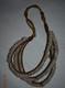 Wow! Papua New Guinea Ritual 3 String Shell Necklace, 14 Overall 1900s