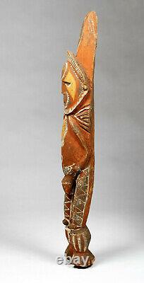 Yam Ancestor Figure Totem Pole Papua New Guinea with Provenance
