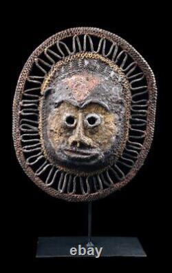 Yam mask, Masque, vannerie, wickerwork, papua new guinea, tribal art, oceania