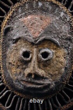 Yam mask, Masque, vannerie, wickerwork, papua new guinea, tribal art, oceania