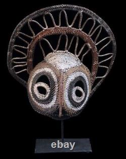 Yam mask, Masque, vannerie, wickerwork, papua new guinea, tribal art, oceania