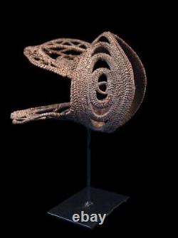 Yam mask, Masque, vannerie, wickerwork, papua new guinea, tribal art, oceania