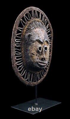 Yam mask, Masque, vannerie, wickerwork, papua new guinea, tribal art, oceania