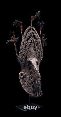 Yam mask, Masque, vannerie, wickerwork, papua new guinea, tribal art, oceania