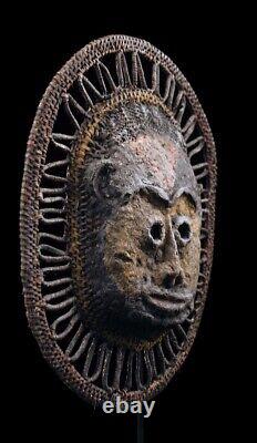 Yam mask, Masque, vannerie, wickerwork, papua new guinea, tribal art, oceania