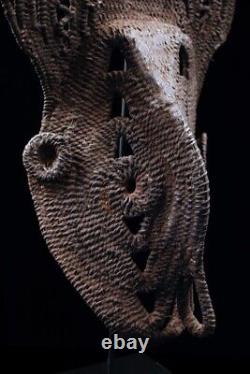 Yam mask, Masque, vannerie, wickerwork, papua new guinea, tribal art, oceania