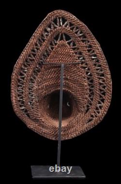 Yam mask, Masque, vannerie, wickerwork, papua new guinea, tribal art, oceania