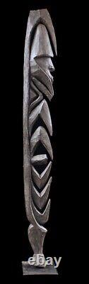 Yipwon cult figure, karawari river, papua new guinea, oceanic art, art océanien