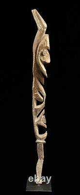 Yipwon cult figure, karawari river, papua new guinea, oceanic art, art océanien