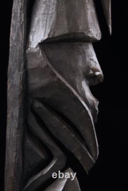Yipwon cult figure, karawari river, papua new guinea, oceanic art, art océanien