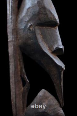 Yipwon cult figure, karawari river, papua new guinea, oceanic art, art océanien