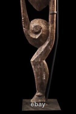 Yipwon cult figure, karawari river, papua new guinea, oceanic art, art océanien