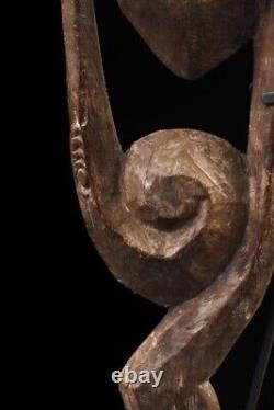 Yipwon cult figure, karawari river, papua new guinea, oceanic art, art océanien