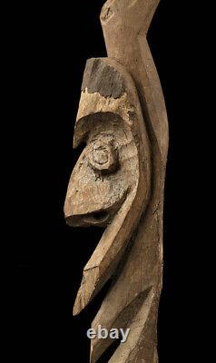 Yipwon cult figure, karawari river, papua new guinea, oceanic art, art océanien