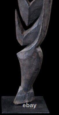 Yipwon cult figure, karawari river, papua new guinea, oceanic art, art océanien