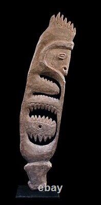 Yipwon cult figure, karawari river, papua new guinea, oceanic art, primitive art