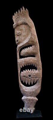 Yipwon cult figure, karawari river, papua new guinea, oceanic art, primitive art