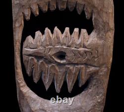 Yipwon cult figure, karawari river, papua new guinea, oceanic art, primitive art