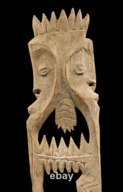 Yipwon cult figure, karawari river, papua new guinea, oceanic tribal art