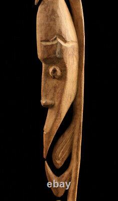 Yipwon cult figure, korewori river, papua new guinea, oceanic art, art océanien